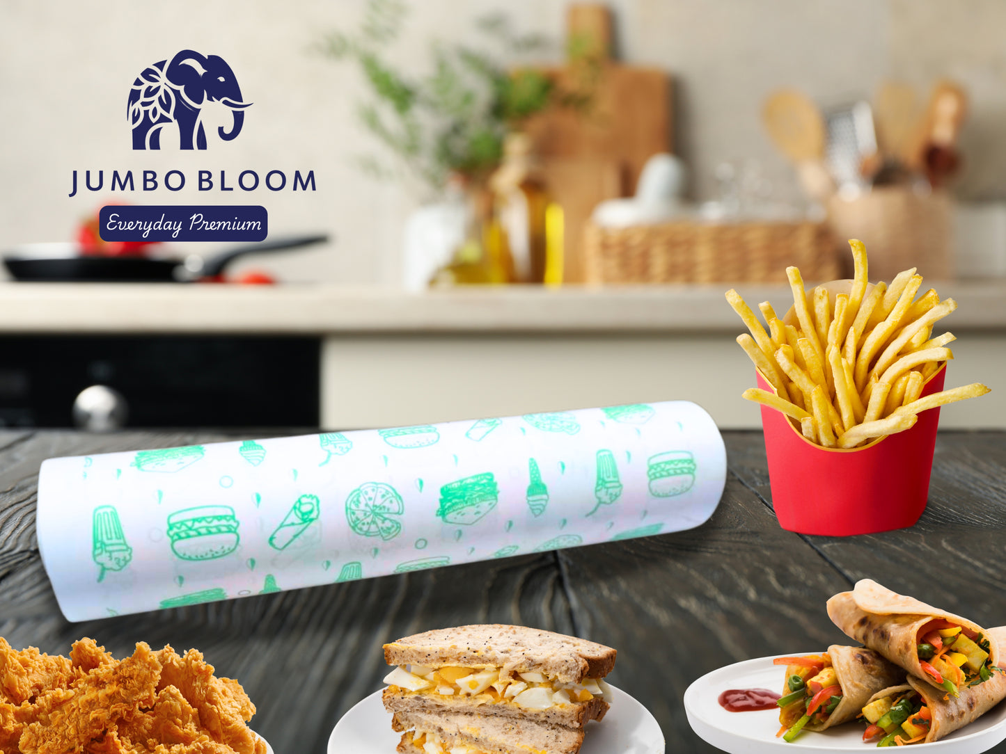 BUTTER PAPER ROLL (500 Grams Net)